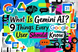 Professional header image for list-based article: What Is Gemini AI? 9 Things Every Google User Should Know