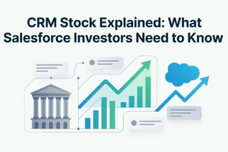 Professional header image for industry analysis: CRM Stock Explained: What Salesforce Investors Need to Know