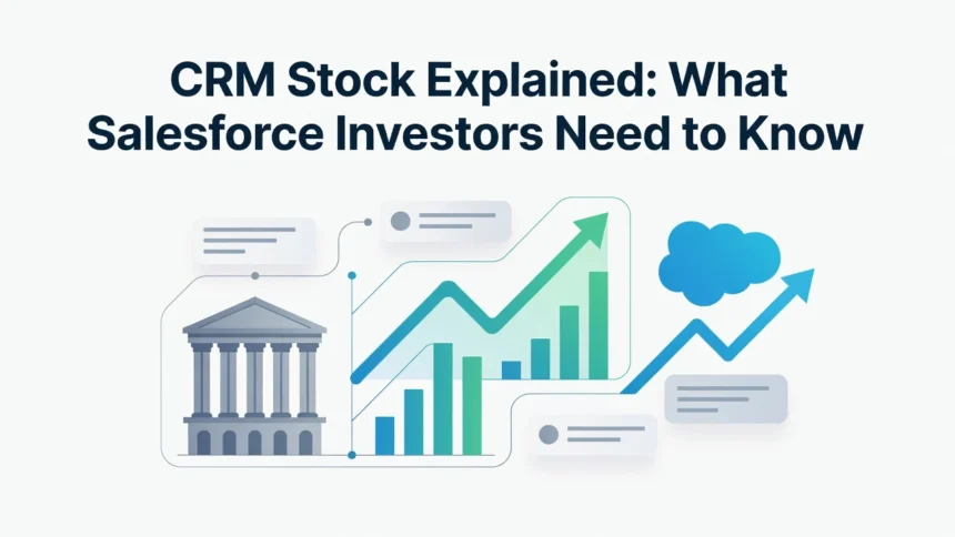 Professional header image for industry analysis: CRM Stock Explained: What Salesforce Investors Need to Know