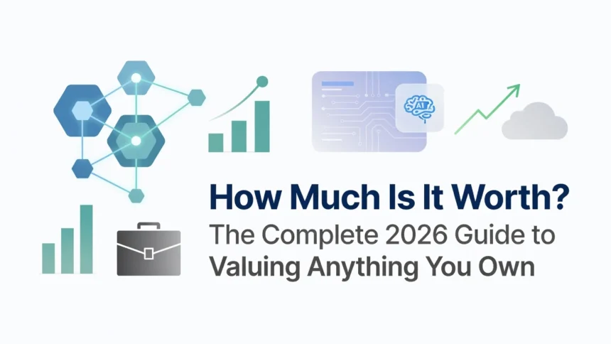 Professional header image for list-based article: How Much Is It Worth? The Complete 2026 Guide to Valuing ...