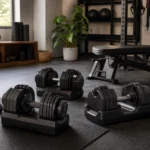 Editorial illustration for Best Adjustable Dumbbells for Home Workouts